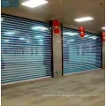 Shopfront Automatic Clear Polycarbonat Roll -Up -Türen